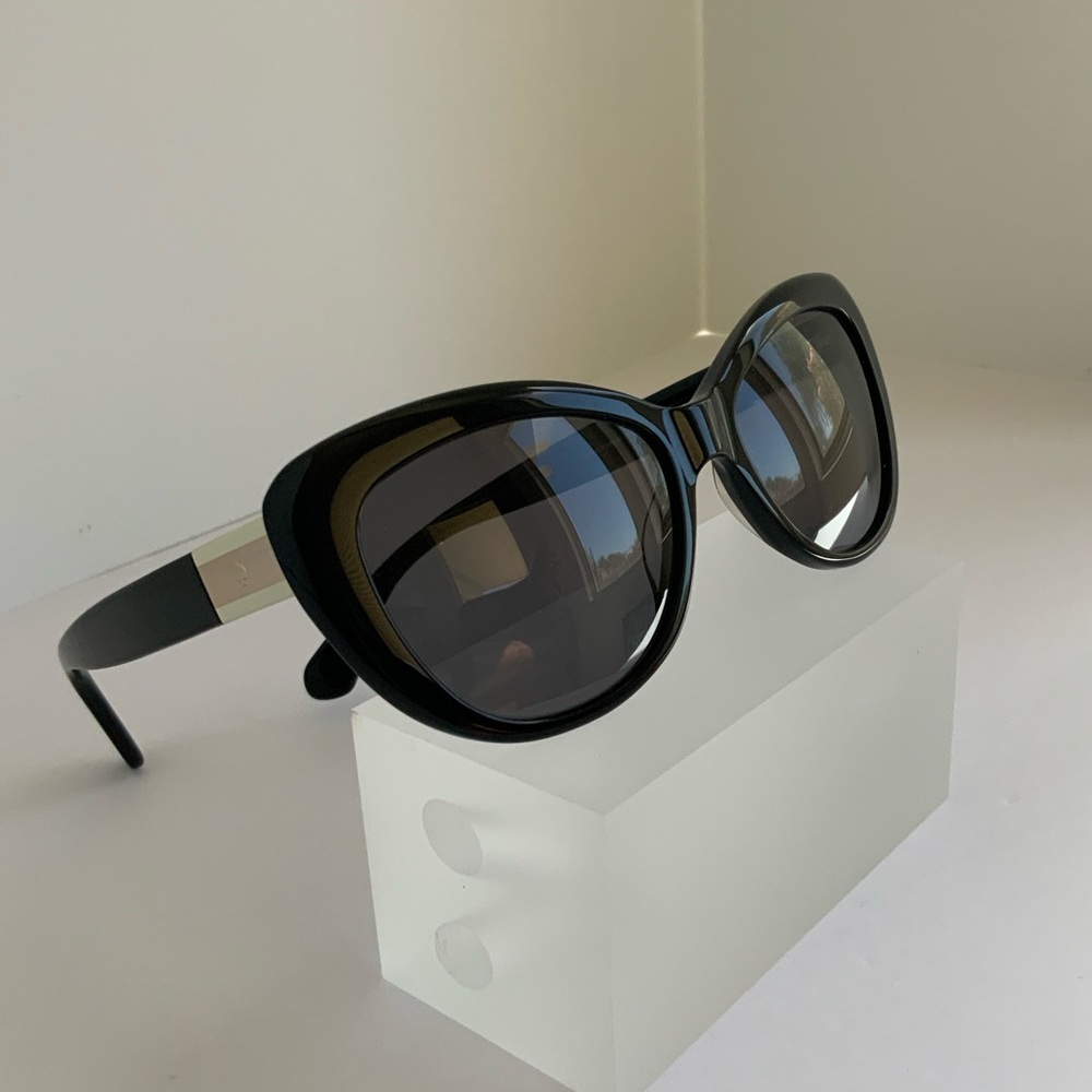 Kate Spade Black Polarized CatEye Sunglass NWT